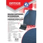 Binding covers, OFFICE PRODUCTS, cardboard, A4, 250 gsm, 100 pcs, leather-like, dark blue