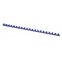 Binding combs OFFICE PRODUCTS, A4, 10mm (65 sheets), 100 pcs., blue