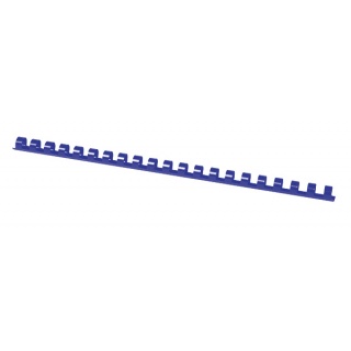 Binding combs OFFICE PRODUCTS, A4, 12mm (95 sheets), 100 pcs., blue