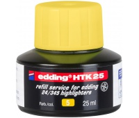 Tusz do uzupełniania zakreślaczy e-HTK 25 EDDING, ż&oacute;łty