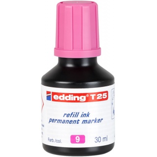 Refill ink permanent marker e-T25 EDDING, pink