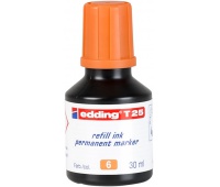 Refill ink permanent marker e-T25 EDDING, orange