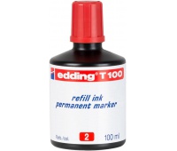 Refill ink permanent marker e-T100 EDDING, red