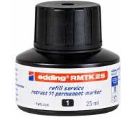 Refill service retract 11 permanent marker e-RMTK 25 EDDING, black