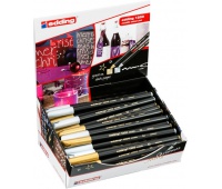 Pisak metaliczny e-1200 EDDING, 1-3 mm, display, 50 szt., mix kolor&oacute;w