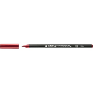 Pen porcelain brush e-4200 EDDING, 1-4mm, crimson lake