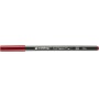 Pen porcelain brush e-4200 EDDING, 1-4mm, crimson lake