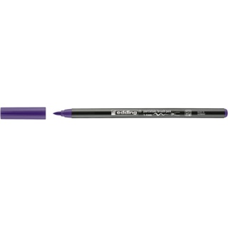 Pen porcelain brush e-4200 EDDING, 1-4mm, violet