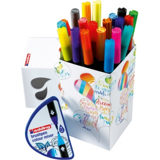 Pen e-1340 EDDING Colour Happy, set 21, color mix