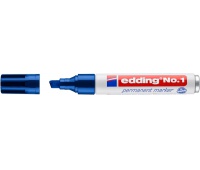 Marker permanent e-no. 1 EDDING, 1-5mm, blue