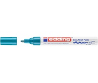 Marker gloss paint e-750 EDDING, 2-4mm, light blue