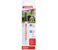 Marker odporny na warunki atmosferyczne e-8055 EDDING, 1-2 mm, blister, czarny