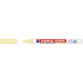 Marker kredowy e-4085 EDDING, 1-2 mm, pastelowy żółty, Markery, Artykuły do pisania i korygowania