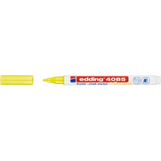 Marker kredowy e-4085 EDDING, 1-2 mm, neonowy żółty, Markery, Artykuły do pisania i korygowania