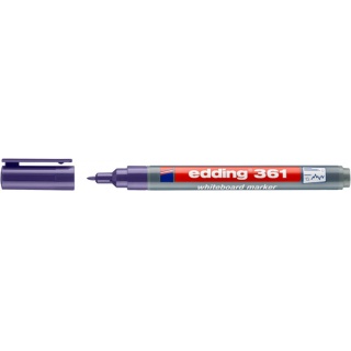 Marker do tablic e-361 EDDING, 1 mm, fioletowy, Markery, Artykuły do pisania i korygowania