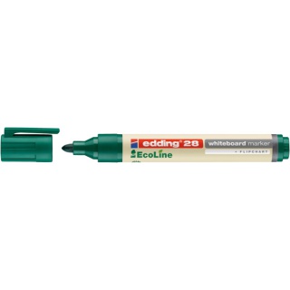 Marker whiteboard e-28 EDDING ecoline, 1,5-3mm, green