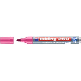 Marker do tablic suchościeralnych e-250 EDDING, 1,5-3 mm, różowy, Markery, Artykuły do pisania i korygowania