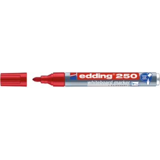 Marker whiteboard e-250 EDDING, 1,5-3mm, red