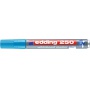 Marker do tablic suchościeralnych e-250 EDDING, 1,5-3 mm, błękitny, Markery, Artykuły do pisania i korygowania