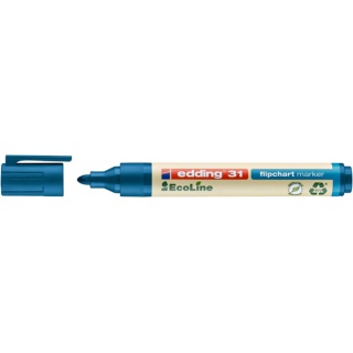 Marker flipchart e-31 EDDING ecoline, 1,5-3mm, blue