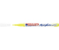 Marker akrylowy e-5300 EDDING, 1-2 mm, ż&oacute;łty neonowy