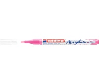 Marker acrylic fine e-5300 EDDING, 1-2mm, neon pink