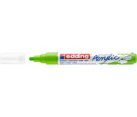 Marker acrylic medium e-5100 EDDING, 2-3mm, yellow green mat