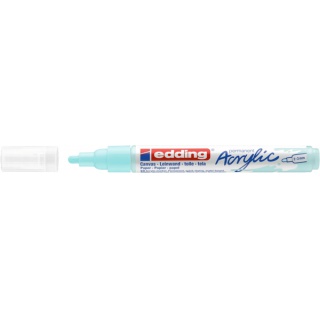Marker acrylic medium e-5100 EDDING, 2-3mm, pastel blue mat