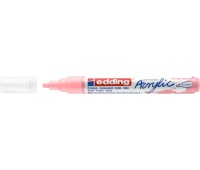 Marker acrylic medium e-5100 EDDING, 2-3mm, classy mauve mat