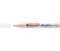 Marker akrylowy e-5100 EDDING, 2-3 mm, koloru cielistego