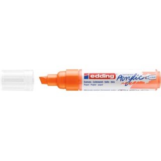 Marker acrylic broad e-5000 EDDING, 5-10mm, neon orange mat