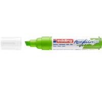Marker acrylic broad e-5000 EDDING, 5-10mm, yellow green mat