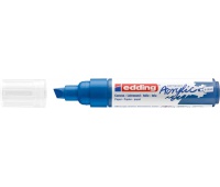 Marker acrylic broad e-5000 EDDING, 5-10mm, gentian blue mat