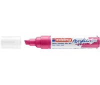 Marker acrylic broad e-5000 EDDING, 5-10mm, telemagenta mat