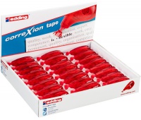 Korektor w taśmie e-7410 EDDING correXion, display, 24 szt., bezbarwny