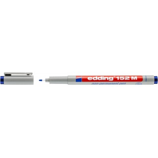 Pen non-permanent e-152 M EDDING, 1mm, blue