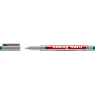 Pen non-permanent e-150 S EDDING, 0,3mm, green