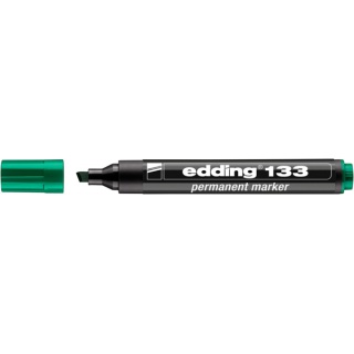 Marker permanentny e-133 EDDING, zielony, Markery, Artykuły do pisania i korygowania