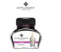 Atrament do piór wiecznych DIPLOMAT, w kałamarzu, 30 ml, fioletowy