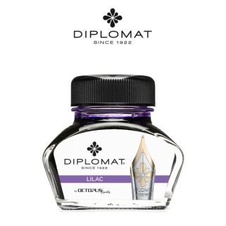 Fountain pen ink DIPLOMAT, in the inkwell, 30 ml, lilac