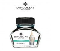 Atrament do piór wiecznych DIPLOMAT, w kałamarzu, 30 ml, karaibski turkus