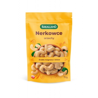 Cashew nuts, Bakalland, 75gr