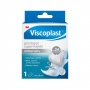 Plaster, VISCOPLAST Prestopor, needs cutting, super soft, fabric, 8cmx1m, Plasters, First Aid Kits, Cleaning & Janitorial Supplies and Dispensers