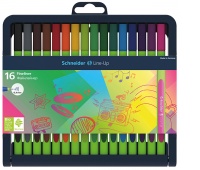 Fineliner set SCHNEIDER Line-Up, 0,4mm, stand, 16pcs, color mix