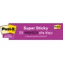 Sticky notes Post-it® Super Sticky XXL, BOOST, line, 101x152mm, 3x45 sheets