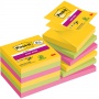 Sticky notes Post-it®Z-Notes, CARNIVAL, 76x76mm, 12x90 sheets