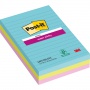 Sticky notes Post-it® Super Sticky XXL, COSMIC, w linię, 101x152mm, 3x90 sheets