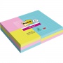 Karteczki samoprzylepne Post-it Super Sticky, COSMIC, 9x90 kart., Bloczki samoprzylepne, Papier i etykiety
