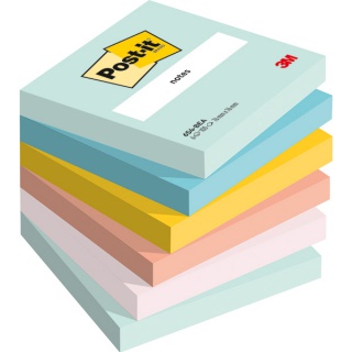Sticky notes Post-it®, BEACHSIDE, 76x76mm, 6x100 sheets