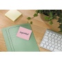 Sticky notes POST-IT&reg; Recycled Z-Notes, 76x76mm, 16x100 sheets, pastel mix, Self-adhesive pads, Paper and labels, EKO-CERT